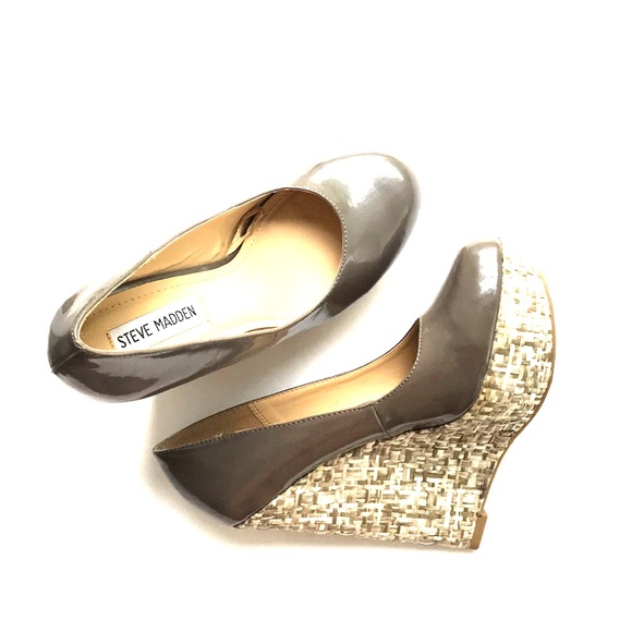 Steve Madden Olive Platform Wedges - Picture 5 of 6